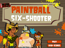 Total Drama Action - Paintball Six-Shooter