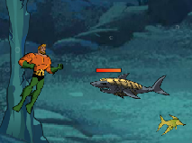Aquaman vs Sharks