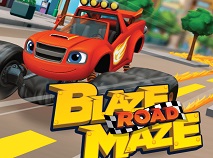Blaze Road Maze
