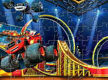 Blaze and the Monster Machines Puzzle