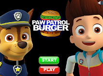 Paw Patrol Burger