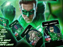 Carti de Joc cu Lanterna Verde