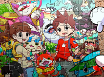 Yo-Kai Watch Characters Puzzle