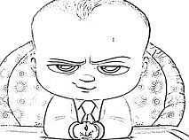 The Boss Baby Coloring