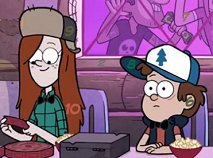 Gravity Falls Spot the Numbers