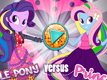 Little Pony vs Princess Outfits