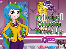 Principal Celestia Dress Up