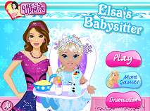 Elsa's Babysitter