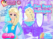 Elsa Royal Hairstyles