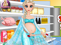 Elsa Insarcinata la Alimentara