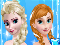 Elsa and Anna Party Dresses 