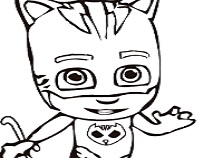 PJ Masks Catboy Coloring