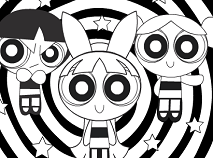 The Powerpuff Girls Coloring Page