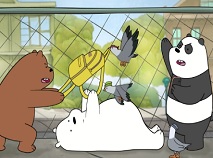 We Bare Bears Feathered Chase