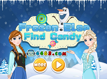 Frozen Elsa Gaseste Dulciurile