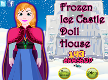 Frozen Ice Castle Doll House