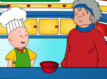 Cooking with Caillou
