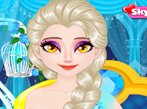 Elsa's Sparkling Eyelashes