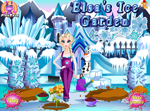 Elsa's Ice Garden