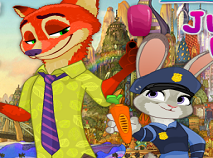 Zootopia Nick and Judy Dress Up