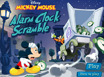 Mickey Mouse Alarm Clock Scramble