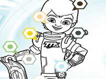 Miles from Tomorrowland Coloring Game