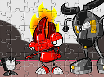 Mixels Flain si Seismo Puzzle