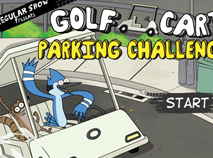 Regular Show Golf Cart Parking