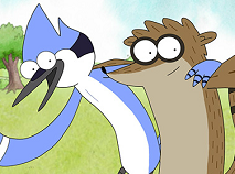 Mordecai and Rigby Friends Puzzle