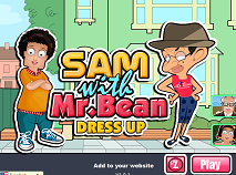 Mr Bean and Sam Dress Up