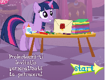My Little Pony Invitatia la Petrecere