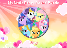 My Little Pony Round Puzzle