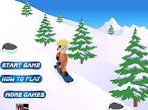 Naruto pe Snowboard