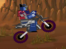 Optimus Prime cu Motocicleta