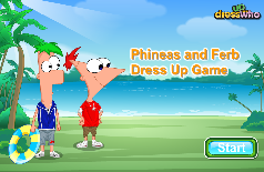 Phineas si Ferb Dress Up