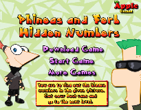 Phineas and Ferb Hidden Numbers 2
