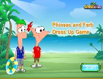 Phineas and Ferb Dress Up Game
