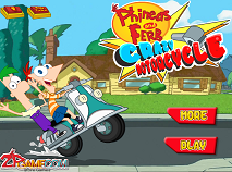 Phineas and Ferb Crazy Motorcycle
