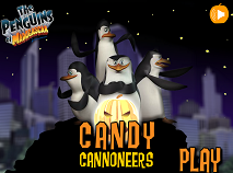 The Penguins of Madagascar Candy Cannoneers
