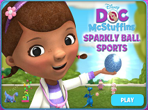 Doc McStuffins Sparkly Ball Sports