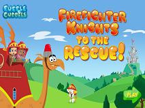 Bubble Guppies Firefighter Knights to the Rescue
