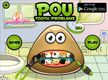 Pou Tooth Problems