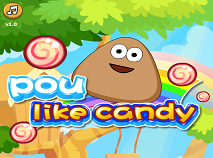 Pou Likes Candy