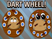 Pou Dart Wheel
