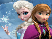 Puzzle cu Elsa si Ana
