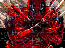 Puzzle cu Deadpool