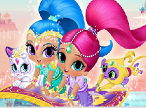 Puzzle cu Shimmer si Shine
