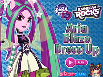 Rainbow Rocks Aria Blaze Dress Up