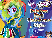 Rainbow Dash Rainbooms Style