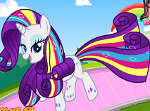 My Little Pony Rarity Rainbow Power Style